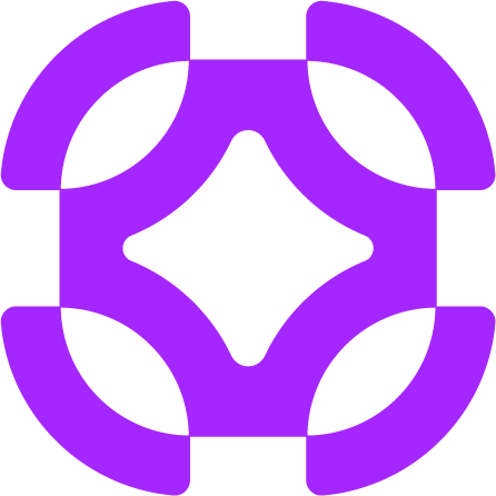 Worklution logo, Icon, purple