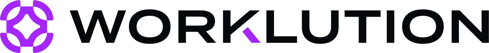 Worklution logo, Full color